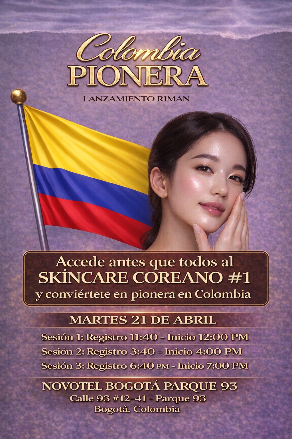Colombia Pionera Bogotá — 21 de abril